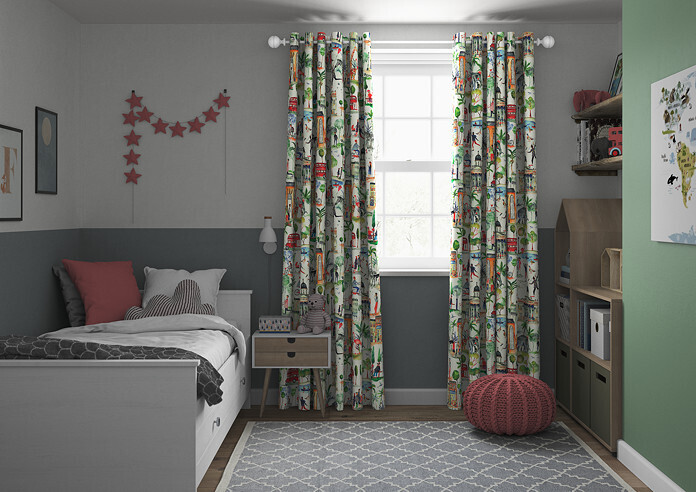 Out And About, Paintbox - Made to Measure Curtains - Image 5